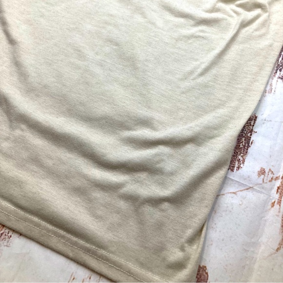 Shein Graphic Short Sleeve Shirt Cream Angel Sz Large - Picture 4 of 15